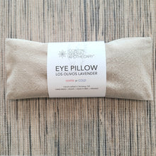 Load image into Gallery viewer, LOS OLIVOS LAVENDER LINEN EYE PILLOW
